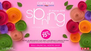 Spring 2018 - Festeggia con noi la primavera