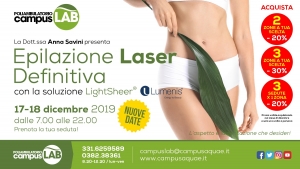 Epilazione Laser Definitiva Dicembre 2019